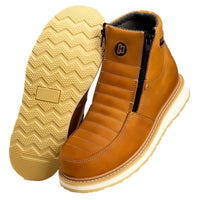 Hammer HM339 Double Zipper Comfort Work Boots–Habanna - OriginalWestern.com