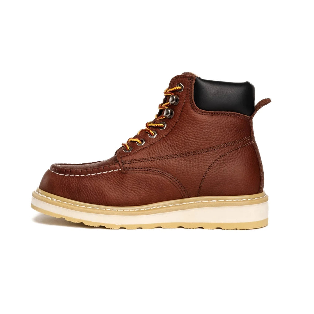 Hammer HM347 Hunter Moc Toe Work Boot–Brown - OriginalWestern.com