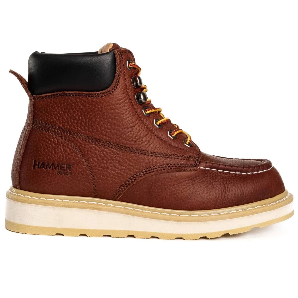 Hammer HM347 Hunter Moc Toe Work Boot–Brown - OriginalWestern.com