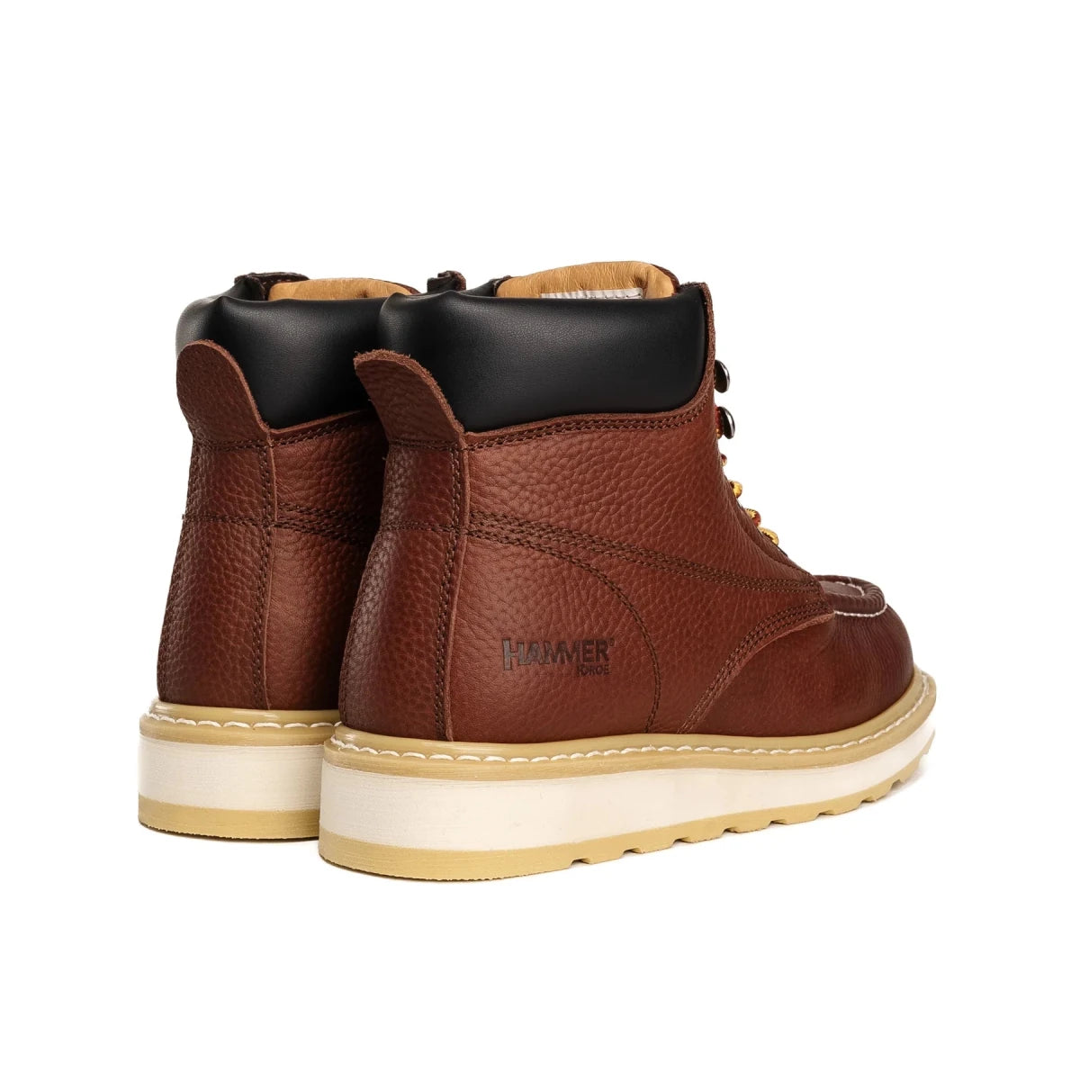Hammer HM347 Hunter Moc Toe Work Boot–Brown - OriginalWestern.com