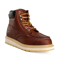 Hammer HM347 Hunter Moc Toe Work Boot–Brown - OriginalWestern.com