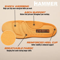 Hammer HM347 Hunter Moc Toe Work Boot–Tan - OriginalWestern.com
