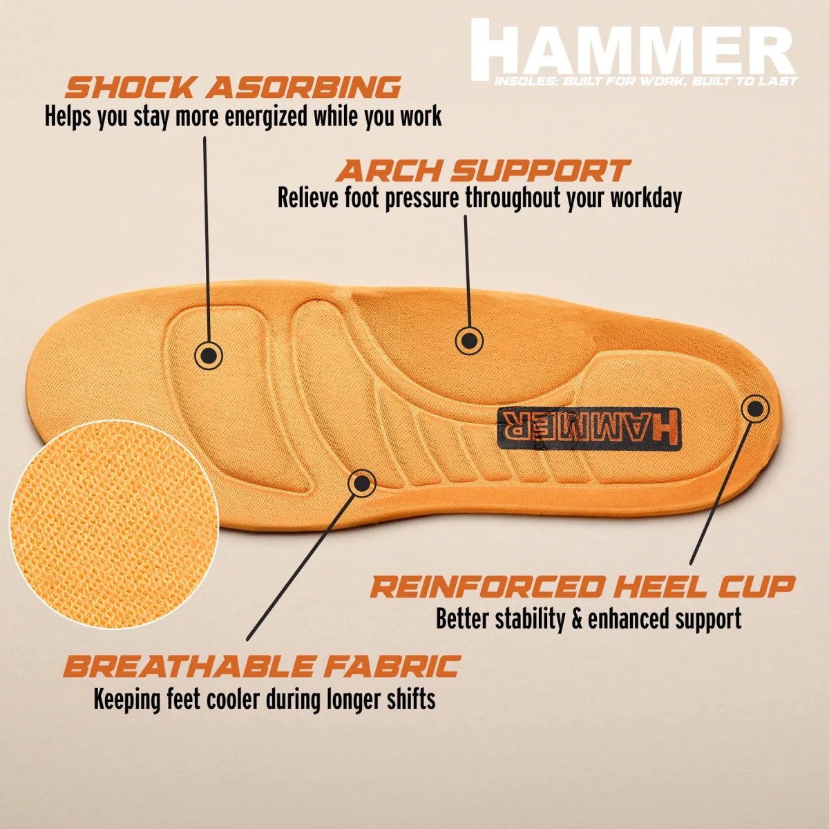 Hammer HM347 Hunter Moc Toe Work Boot–Tan - OriginalWestern.com