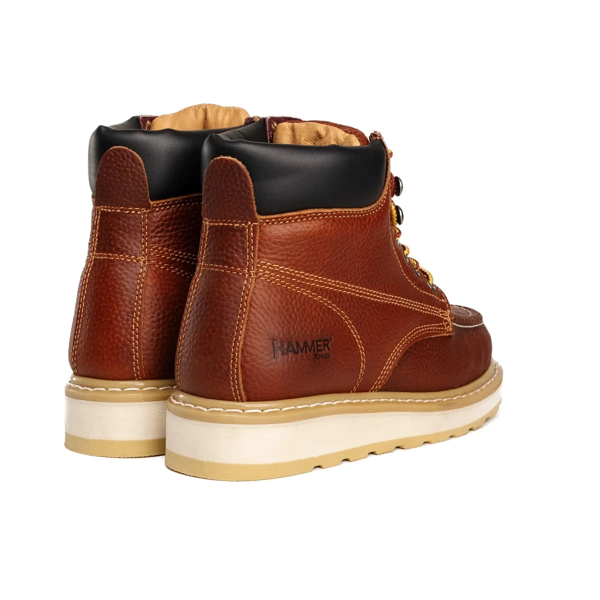 Hammer HM347 Hunter Moc Toe Work Boot–Tan - OriginalWestern.com