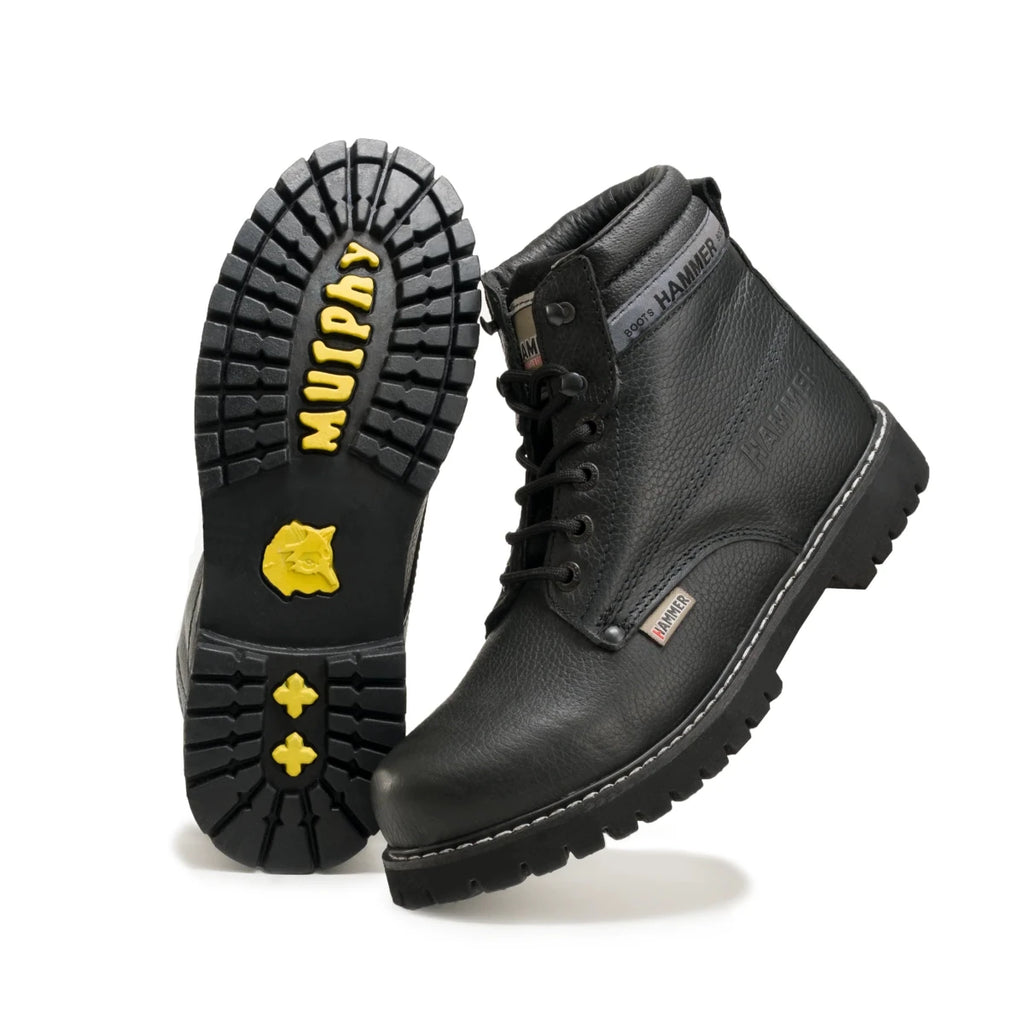 Hammer MU036 Murphy Tractor Soe Work Boot–Black - OriginalWestern.com