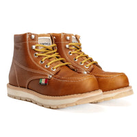 Hammer Musphy 6” Lightweight Leather Work Boot– Honey - OriginalWestern.com