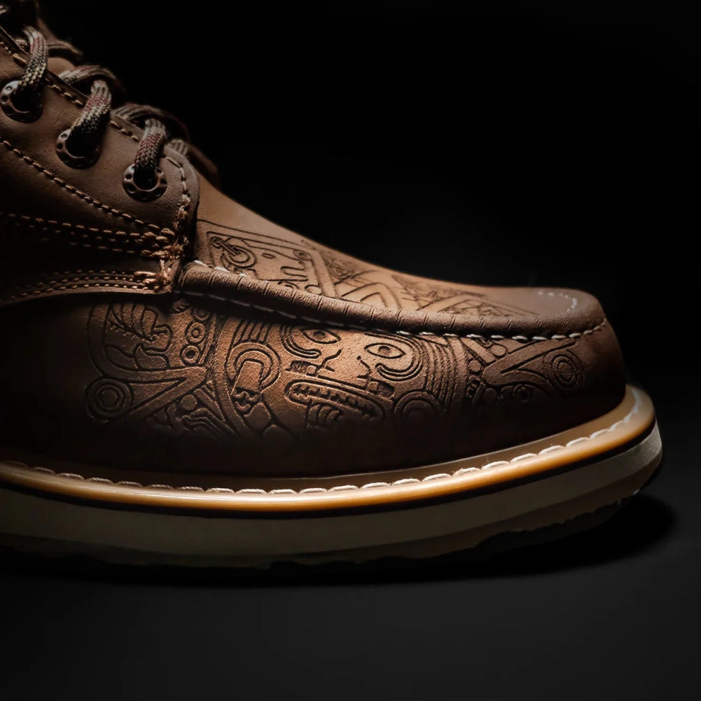 Hammer Original Aztec Moc Toe Work Boot– Tan - OriginalWestern.com