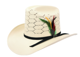 Tombstone 30X El Viejon Honeycomb Style Western Cowboy Shantung Straw Hat