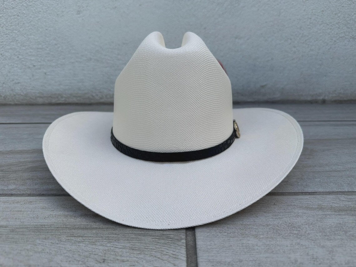 Sombrero Stone 1000X Sinaloa Style Scarface Western Cowboy Straw Hat