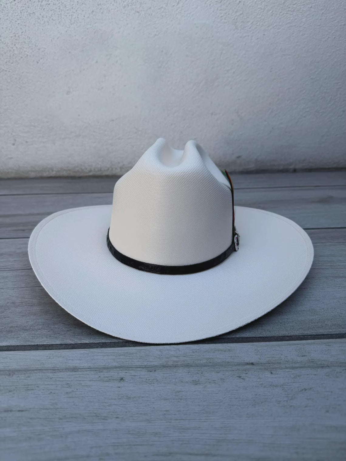 Sombrero Stone 1000X Sinaloa Style Scarface Western Cowboy Straw Hat