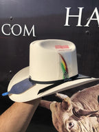 Tombstone 30X El Viejon Los Dos Carnales Style Western Cowboy Shantung Straw Hat