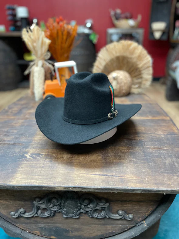 Tombstone 20X Marlboro Rancher Style Western Cowboy Fur Felt Hat - Black