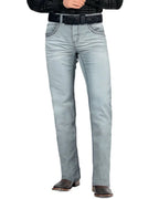 Men's Boot Cut Western Jeans – Stretch Denim Cowboy Pants – Blue 1868