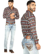 Men's Boot Cut Western Jeans – Stretch Denim Cowboy Pants –Light  Blue 45531