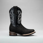 Joe Boots Kids's Phyton Tribute Square Toe Cowboy Boots–Black - OriginalWestern.com