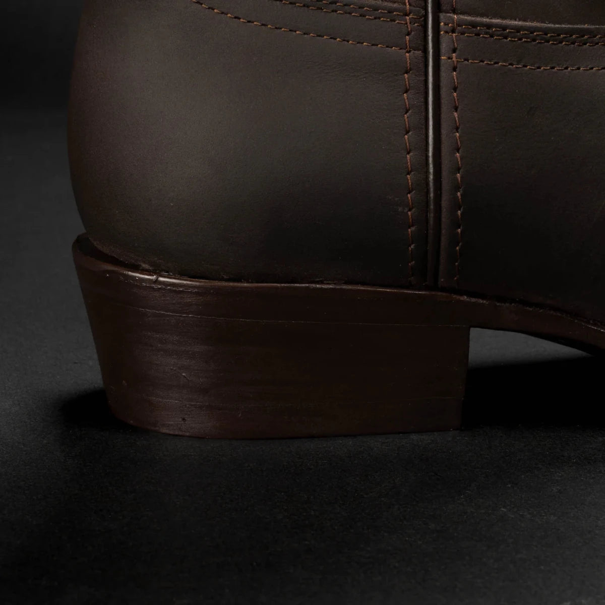 Joe Boots Men”s 600C Leather Classic J Toe Cowboy Boots–Brown - OriginalWestern.com