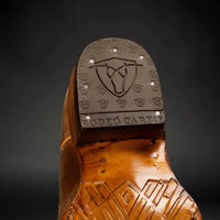Joe Boots Men”s 600C Leather Classic J Toe Cowboy Boots–Tan - OriginalWestern.com