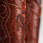 Joe Boots Men”s Caiman J Toe Cowboy Boot–Shedron - OriginalWestern.com