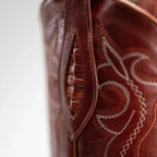 Joe Boots Men”s Caiman J Toe Cowboy Boots and Belt Combo–Shedron - OriginalWestern.com