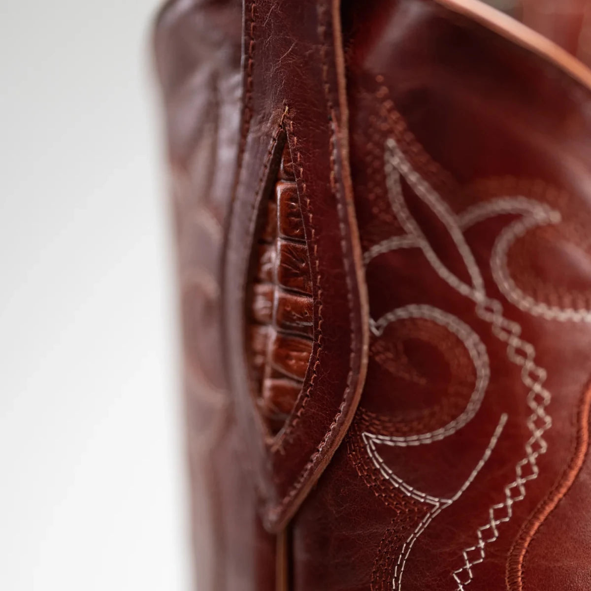 Joe Boots Men”s Caiman J Toe Cowboy Boots and Belt Combo–Shedron - OriginalWestern.com
