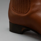 Joe Boots Men”s Charro Leather Round Toe Ankle Boot–Honey - OriginalWestern.com