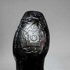 Joe Boots Men's Exotic Python Snakeskin Print Dubai Square Toe Boots with Zipper - Black - OriginalWestern.com