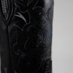 Joe Boots Men”s Lizard Tribute J Toe Cowboy Boots–Black - OriginalWestern.com
