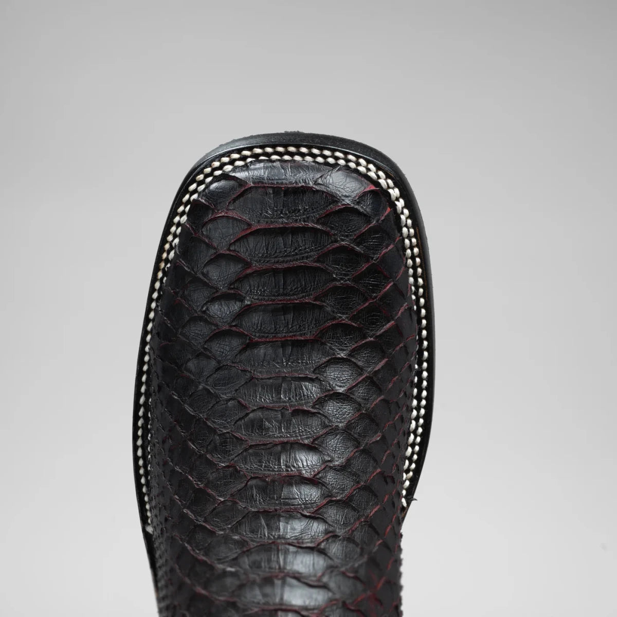 Joe Boots Men”s Phyton Square Toe Ankle Boot–Red - OriginalWestern.com