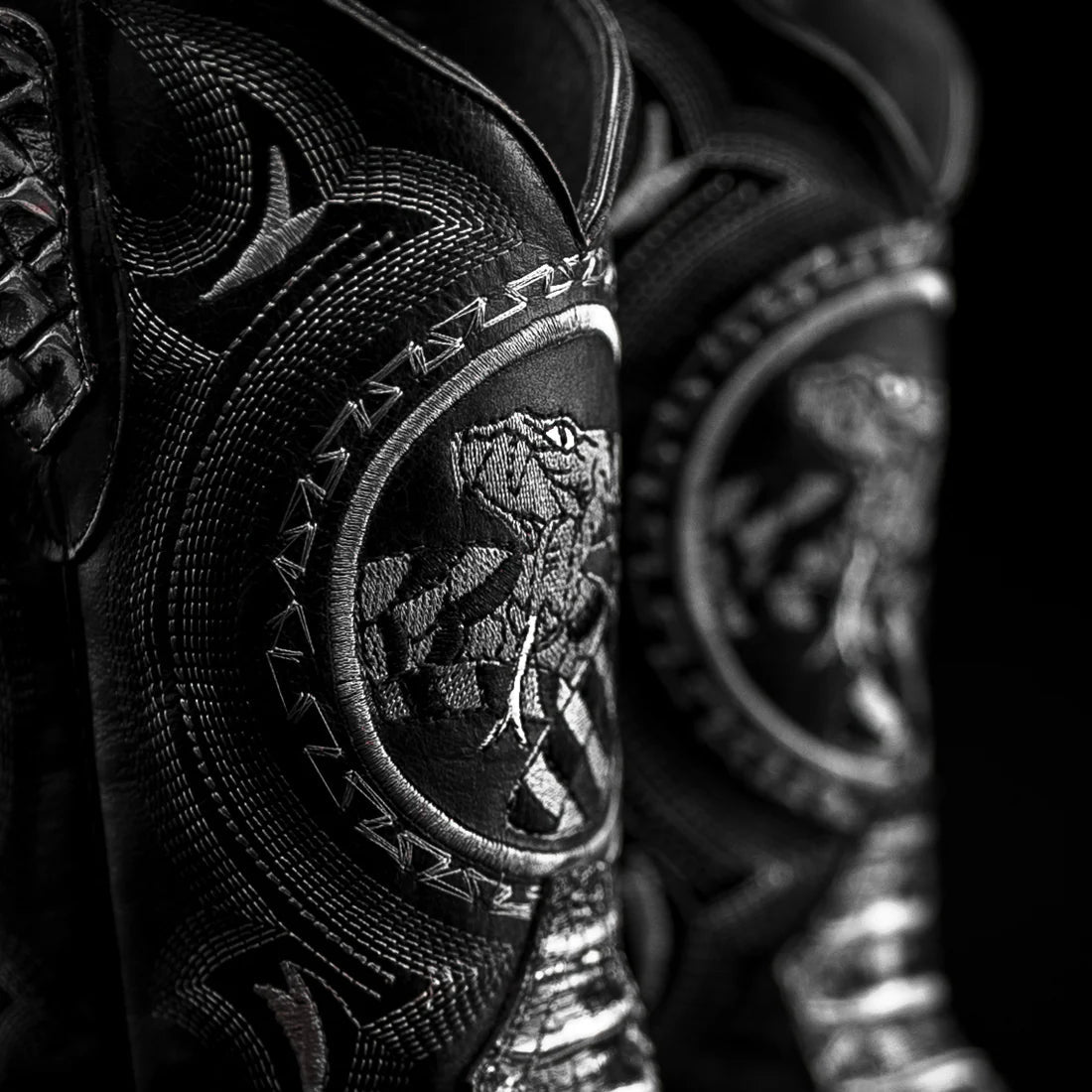 Joe Boots Men”s Viper Phyton Tribute Square Toe Cowboy Boots–King White - OriginalWestern.com