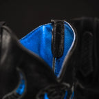 Joe Boots Men”s Viper Phyton Tribute Square Toe Cowboy Boots–Midnight - OriginalWestern.com