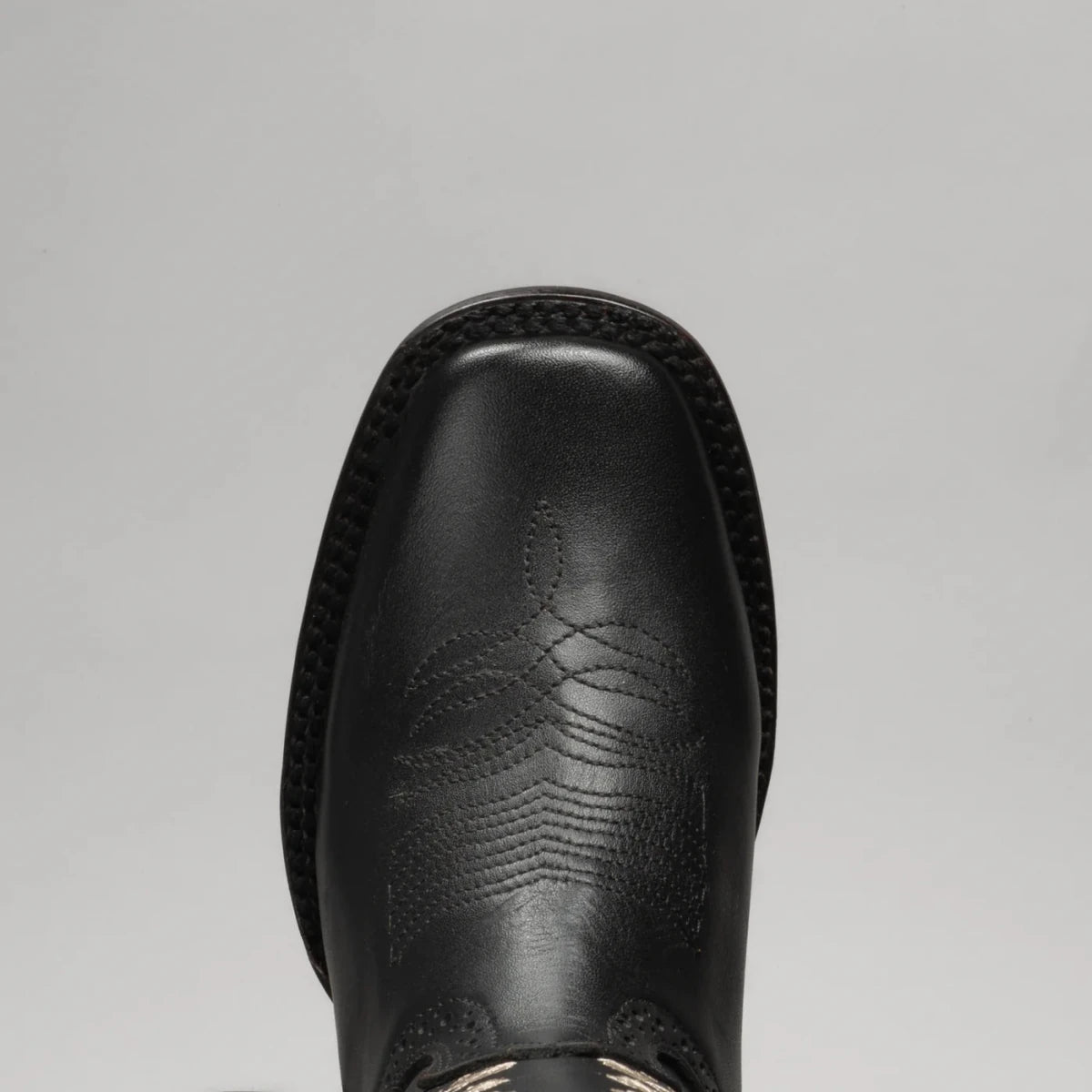 Joe Boots Women”s Embroidered Square Toe Cowboy Boots and Belt Combo - Black - OriginalWestern.com