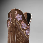 Joe Boots Women”s Jazmin Square Toe Cowboy Boots and Belt Combo - OriginalWestern.com
