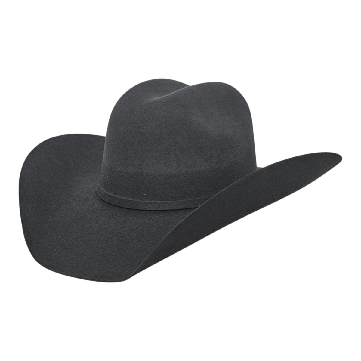 JUSTIN GUN METAL 5X WOOL CASHMERE - OriginalWestern.com