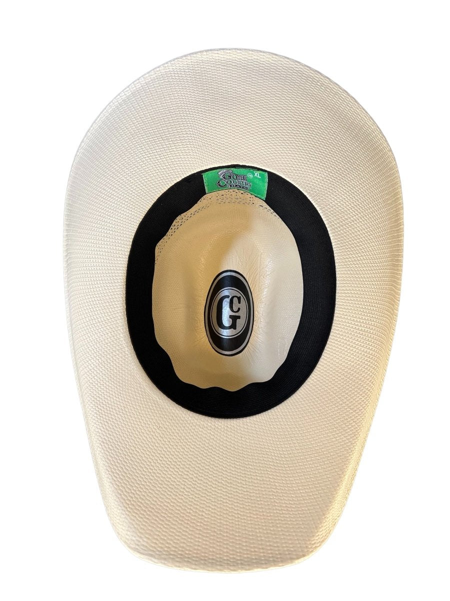 JUSTIN IVORY BANGORA STRAW 218 - OriginalWestern.com