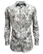 Lamasini - Stretch Fit Shirt Grey 2046 LAM-3860