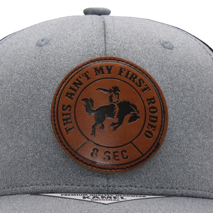 KAMEL V8SE Gray Cap - Black - OriginalWestern.com