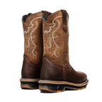 King Welt 11” Work Boot Soft Toe – Brown - OriginalWestern.com