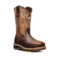 King Welt 11” Work Boot Soft Toe – Brown - OriginalWestern.com