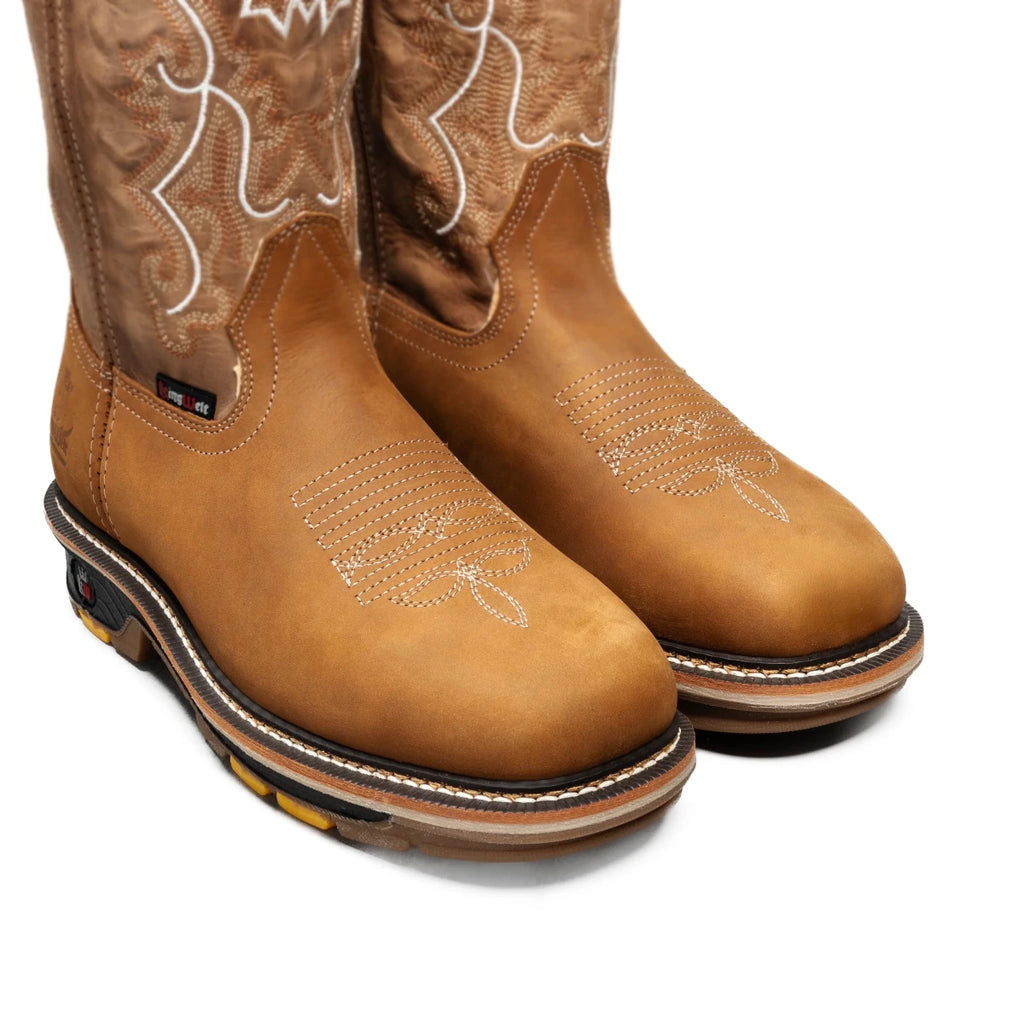 King Welt 11” Work Boot Soft Toe – Laton - OriginalWestern.com