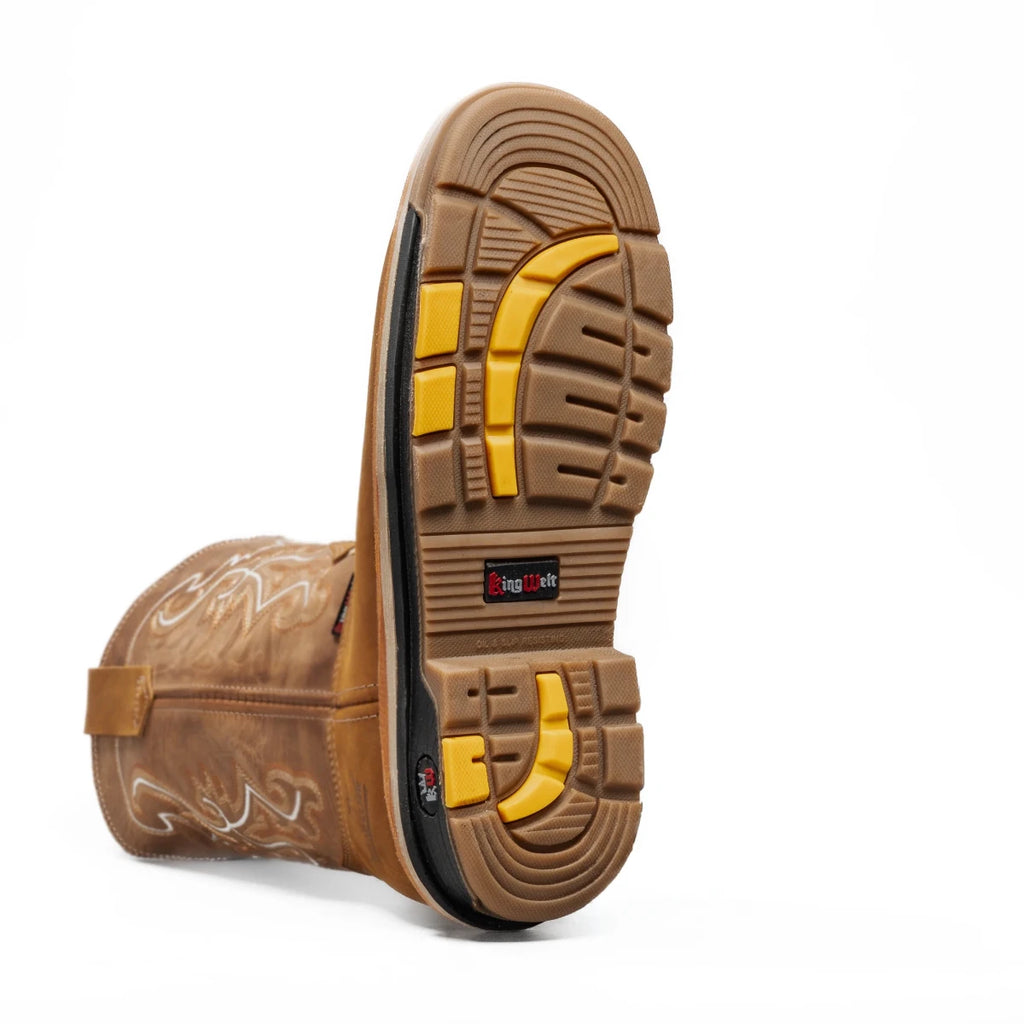 King Welt 11” Work Boot Soft Toe – Laton - OriginalWestern.com