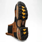King Welt 3161 Buffalo Razor Square Toe Ankle Work Boots with Composite Toe - OriginalWestern.com
