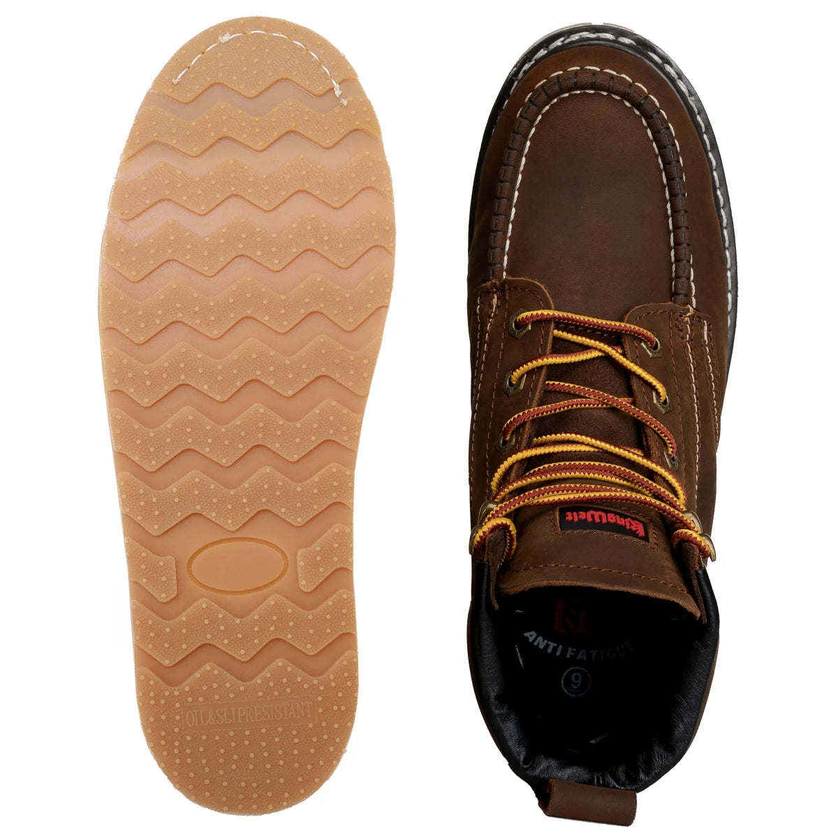 King Welt 6” Wedge Moc Toe Calexico Work Boots – Sand - OriginalWestern.com