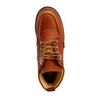 King Welt Apache 6” Moc Toe Work Boots – Tan - OriginalWestern.com