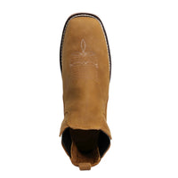 King Welt Arizona 6” Pull Up Square Toe Work Boot – Desert - OriginalWestern.com