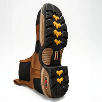 King Welt Buffalo 6” Men´s Western Work Boot Composite Toe Tan – Steel Toe - OriginalWestern.com