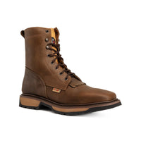 King Welt Buffalo 8” Work Boots – Brown - OriginalWestern.com