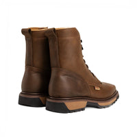 King Welt Buffalo 8” Work Boots – Brown - OriginalWestern.com