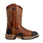 King Welt Buffalo 9” Western Steel Toe Work Boots –Tan - OriginalWestern.com