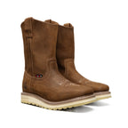 King Welt Calexico 11” Dual Density Boots Square Toe – Sand - OriginalWestern.com
