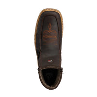 King Welt Country Flex 6” Double Zipper Work Boots – Brown - OriginalWestern.com